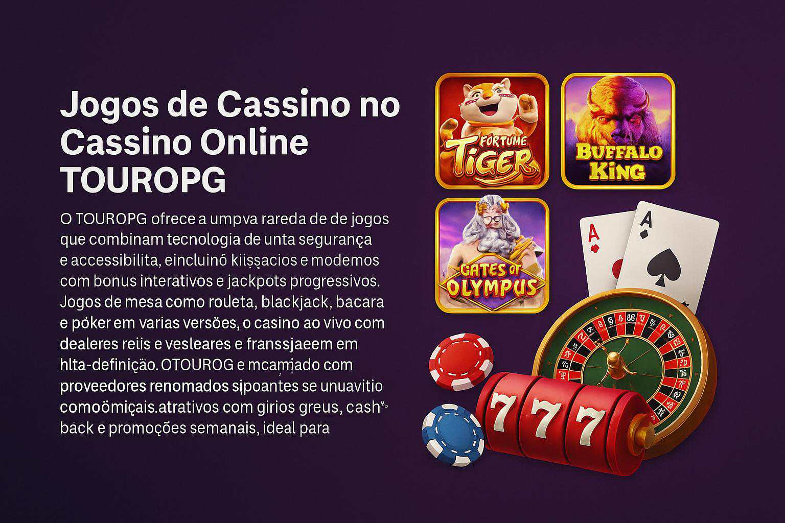Jogos de cassino online TOUROPG  